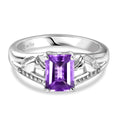 EVER TRUE Bolivianischer Amethyst Ring Nickelfreies Messing (Größe 16.00) ca. 1,50 ct