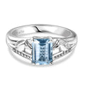 EVER TRUE Himmelblauer Topas Ring Nickelfreies Messing (Größe 17.00) ca. 1,88 ct