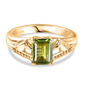 EVER TRUE Peridot Ring Nickelfreies Messing (Größe 16.00) ca. 1,32 ct