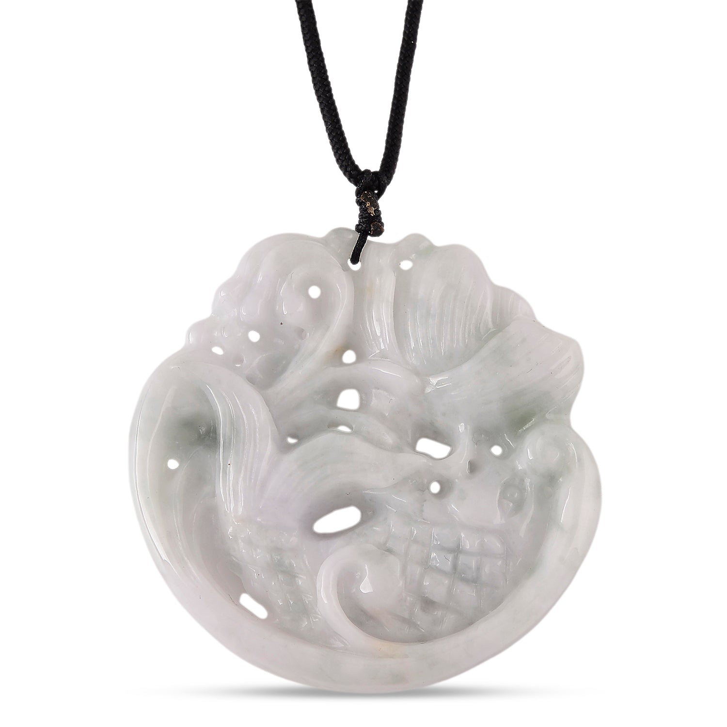 Weiße Jade Halskette Flexibles (ca. 70 cm) ca. 270,00 ct.