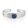 EVER TRUE AA Labradorit Armreif ca. 19 cm 316L Edelstahl ca. 11,70 ct.
