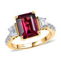 LUXURIANT DIAMOND - AAA, Lab Grown Diamant Ring 417 Gold (Größe 18.00) ca. 4,25 ct