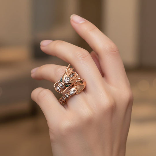 GP Trionfo Kollektion - Kanchanaburi Blauer Saphir, Natürlicher Champagner Diamant Ring 925 Silber 750 Roségold Vermeil (Größe 19.00) ca. 0.27 ct