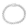 EVER TRUE Weißer Diamant Armband ca. 19 cm Nickelfreies Messing ca.