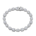 D'Joy Moissanit 19cm Armband - 3,73 ct.