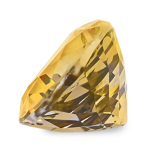AAAA Natural Golden Tanzanite Pear 9x6 Faceted Cut, ca. 1.20 ct