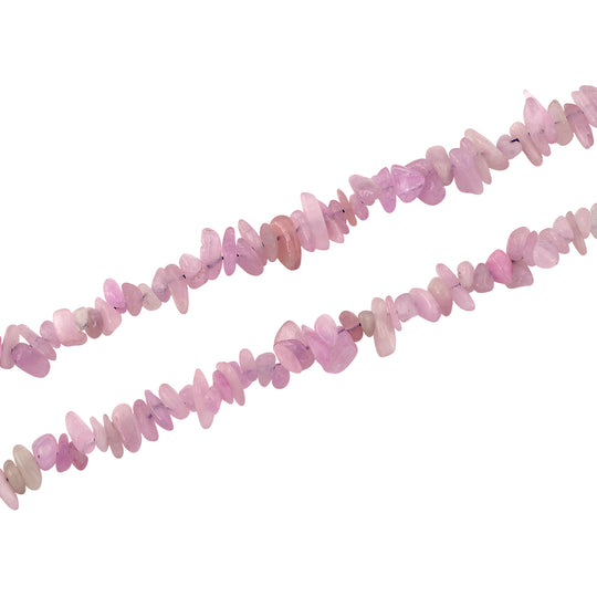 Kunzit Halskette 81 cm ca. 300.00 ct