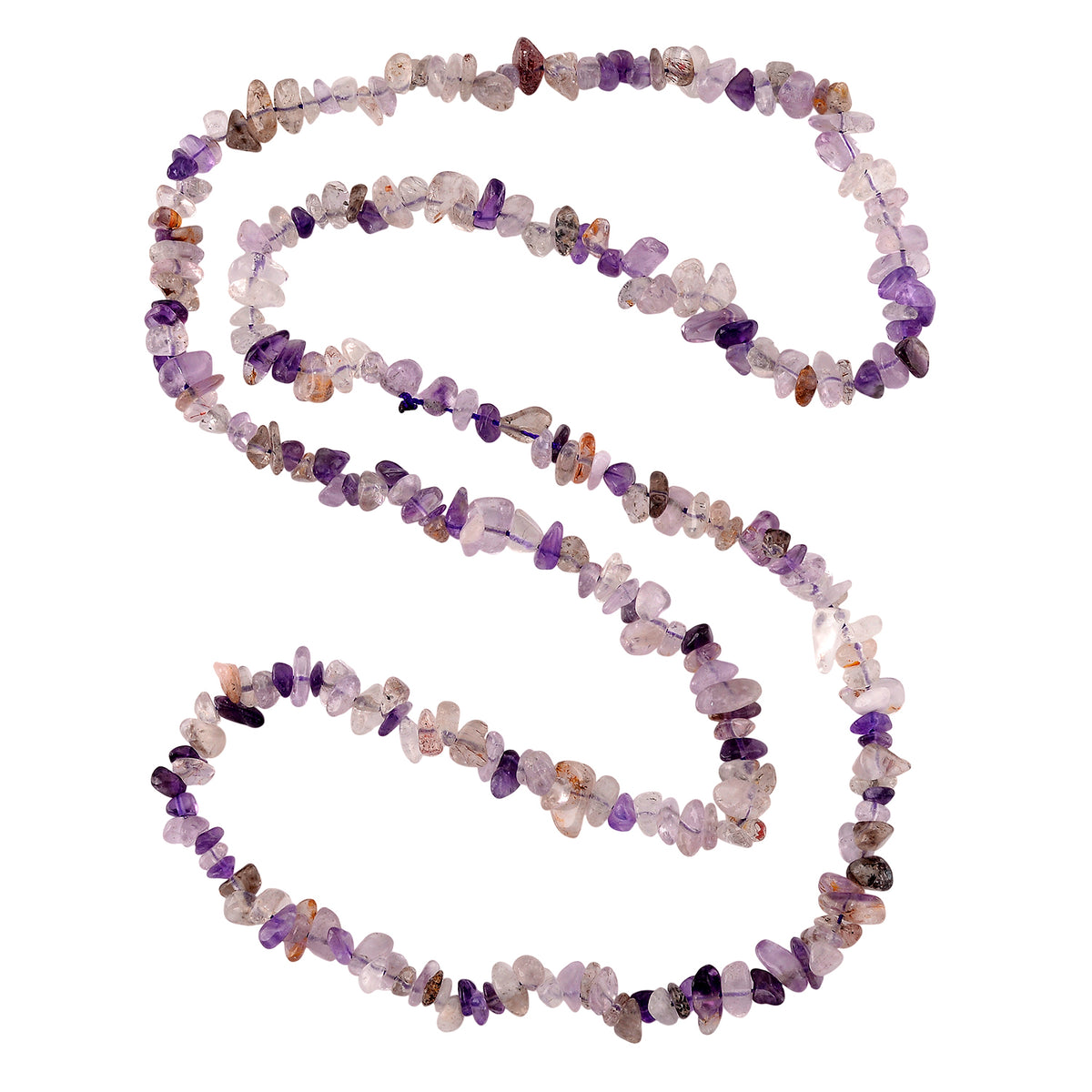 Kakoxenit Halskette 81 cm ca. 275.00 ct