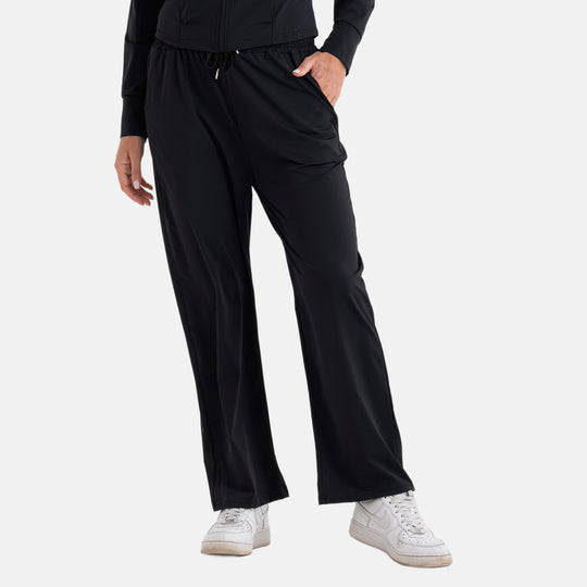 LA MAREY Kühlende Softkomfort Hose mit 2 Taschen, UV Schutz, EU 42-44 (L), Weiß