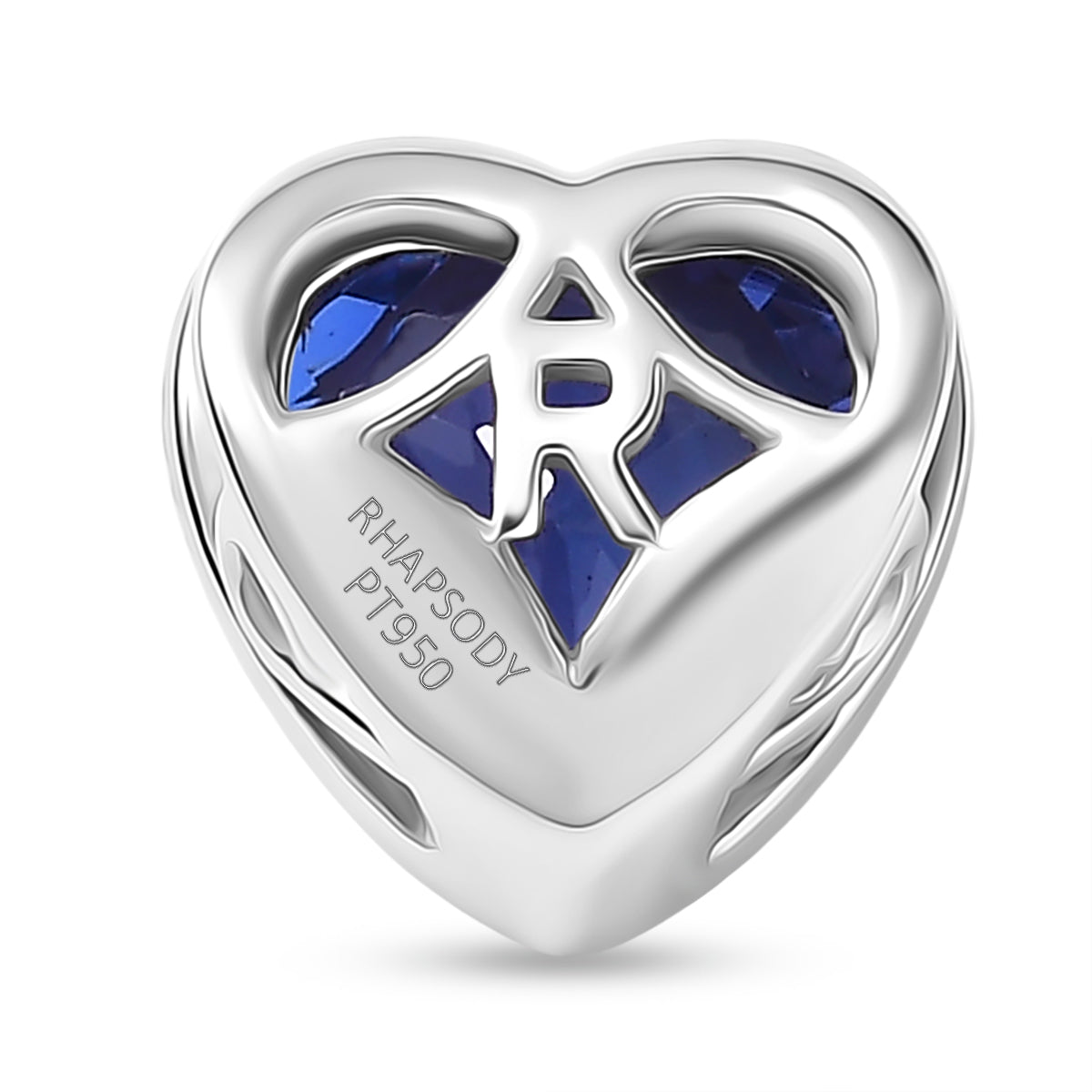 Rhapsody AAAA Tansanit Anhänger 950 Platin ca. 1.12 ct