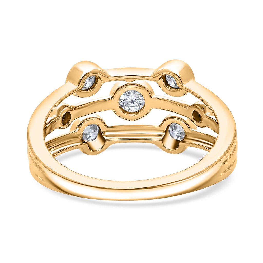 750 Gelbgold vermeil