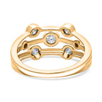 750 Gelbgold vermeil