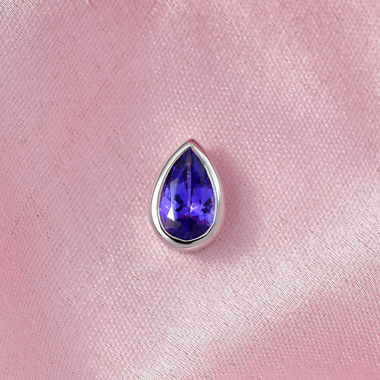 Rhapsody AAAA Tansanit Anhänger 950 Platin ca. 1.00 ct