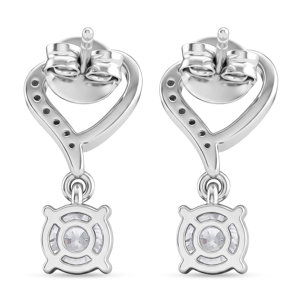 EVER TRUE Moissanit Ohrringe Nickelfreies Messing ca. 1,67 ct.