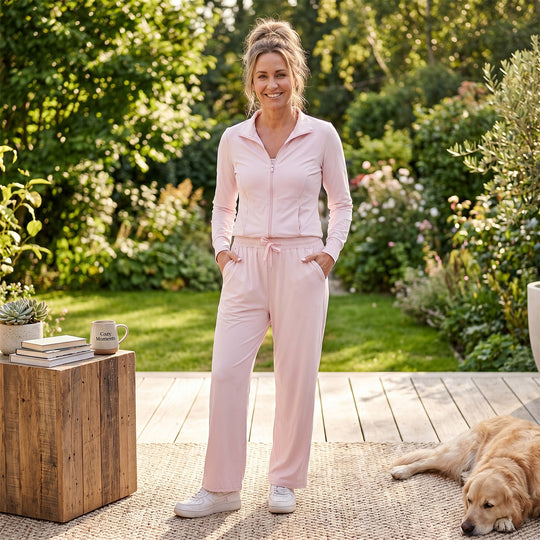LA MAREY Kühlendes Softkomfort Jacke, UV Schutz, EU 46-48 (XL), Rosa