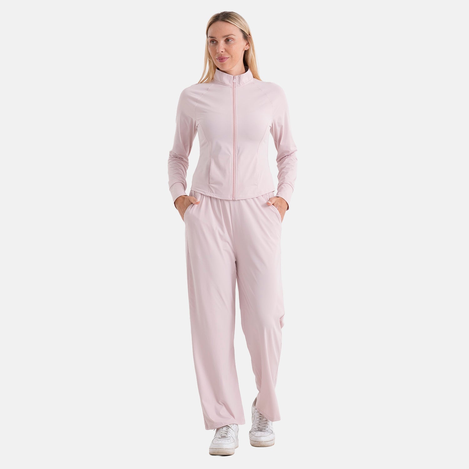 LA MAREY Kühlendes Softkomfort Jacke, UV Schutz, EU 46-48 (XL), Rosa