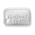 999er Platin-Folie mit Pferdemotiv, 300mg, 3,5cm
