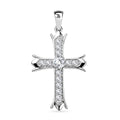 EverTrue Moissanit Anhänger in Silberton - 1,18 ct.