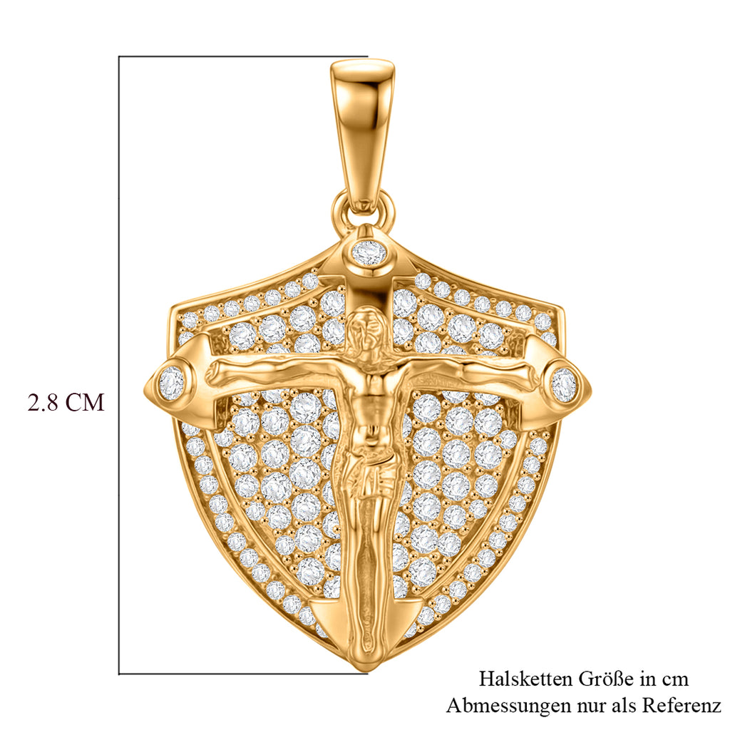 EVER TRUE Moissanit Anhänger Nickelfreies Messing ca. 1,13 ct.