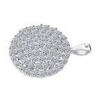 LUXURIANT DIAMOND - Lab Grown Diamant SI-GH Anhänger 925 Silber Rhodiniert ca. 3,00 ct.