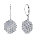 LUXURIANT DIAMOND - Lab Grown Diamant SI-GH Ohrringe 925 Silber Rhodiniert ca. 3.00 ct
