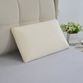 LIVMORE Memory-Foam-Kissen mit kühlendem Bezug, Reißverschluss, Zitrone