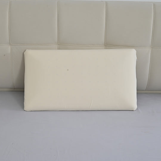 LIVMORE Memory-Foam-Kissen mit kühlendem Bezug, Reißverschluss, Zitrone