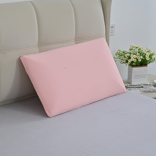 LIVMORE Memory-Foam-Kissen mit kühlendem Bezug, Reißverschluss, Lavendel