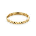 375 Gold Ring (Größe 17.00) ca.