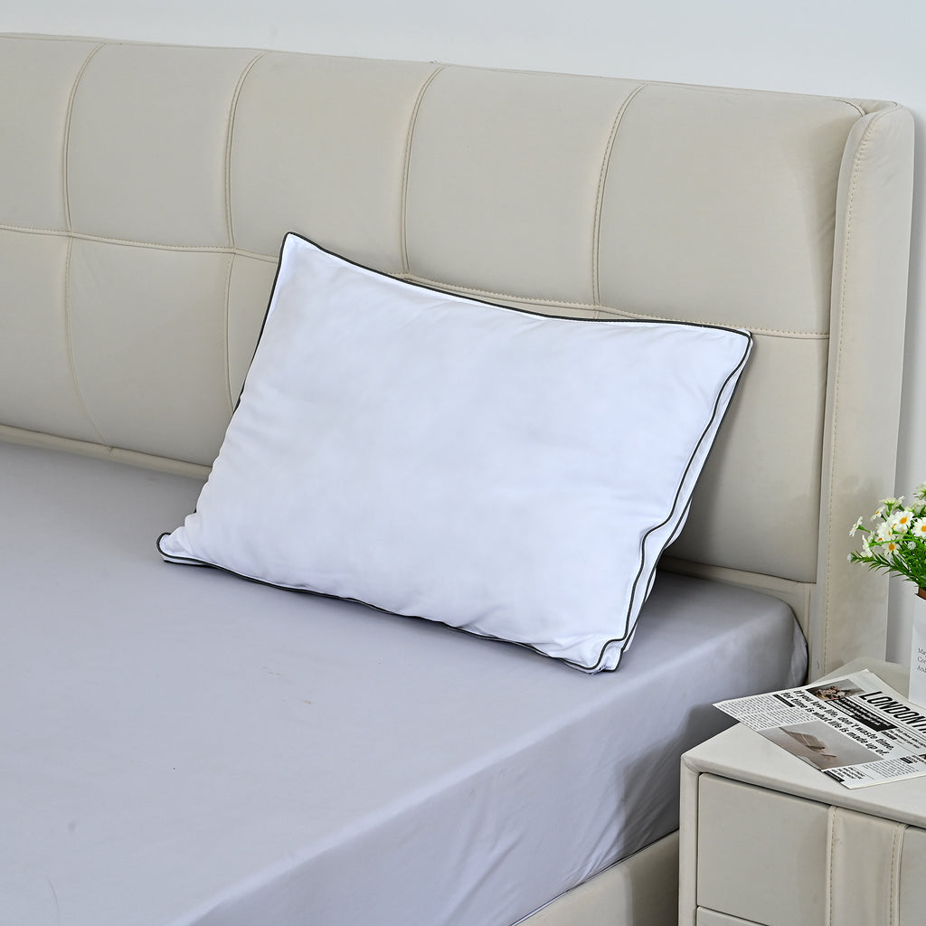 Poack pillow  Top fabric : 85gsm Top  Filling:250gsm polyester  Bottom fabric : 85gsm Top  Filling:250gsm polyester