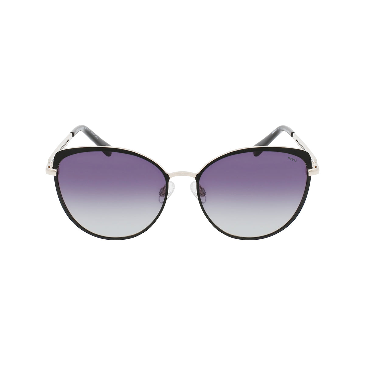 SOLE & LUCE - Swiss Eyewear, Polarized UV 400 Schutz Sonnenbrille, Schwarz,Gelb