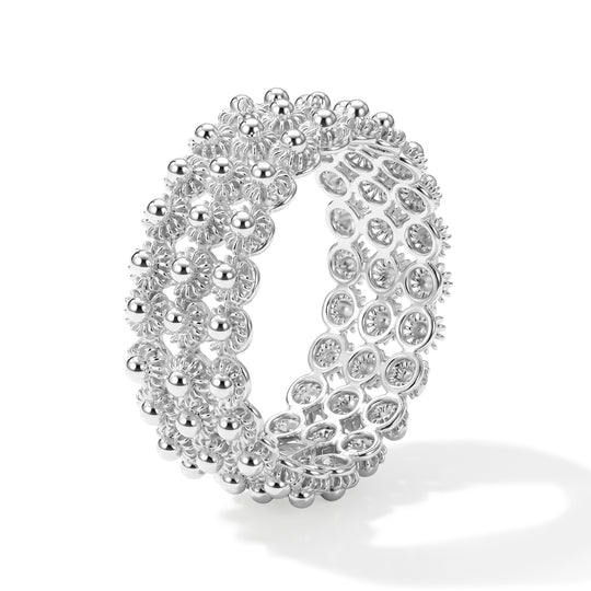 925 Silber Ring (Größe 17.00) ca. 4,18g