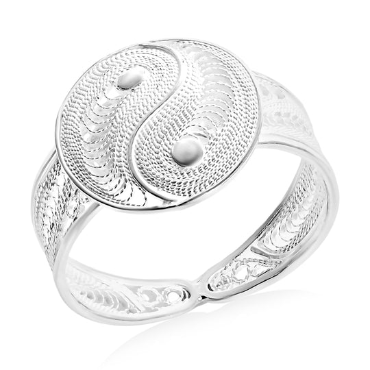 Royal Bali Tarakashi 925 Silber Ring (Größe 20.00)