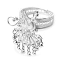 Royal Bali Tarakashi 925 Silber Ring (Größe 16.00) ca.