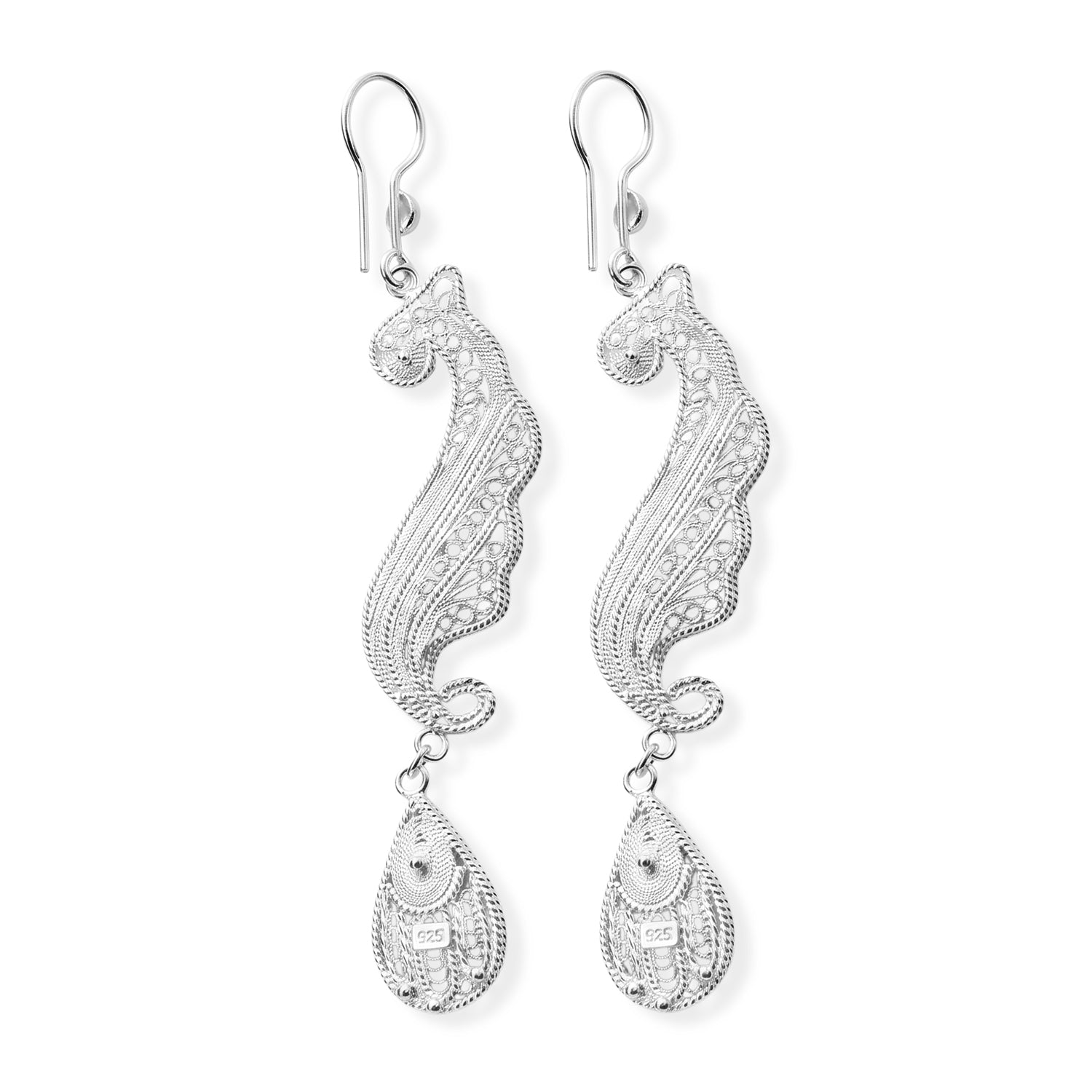 925 Silber Ohrringe 8,81g