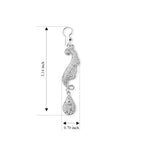 925 Silber Ohrringe 8,81g