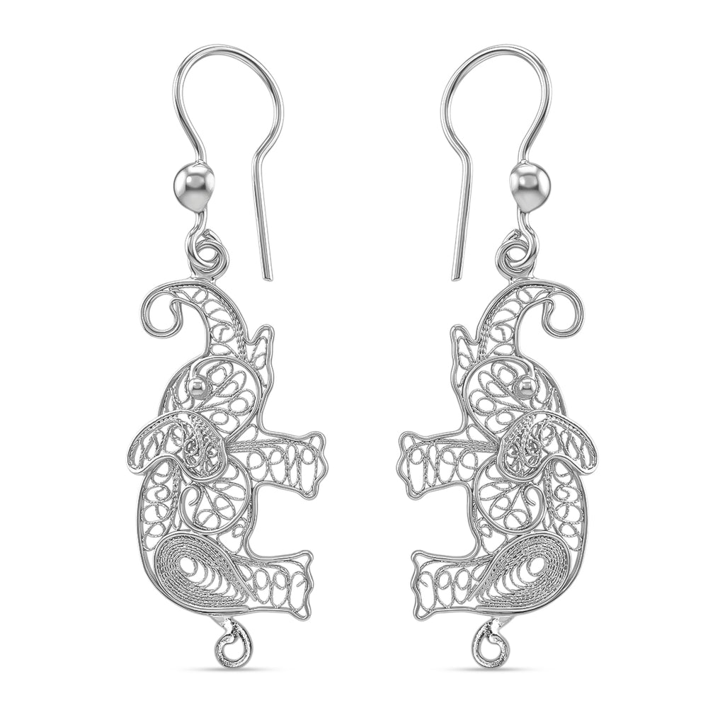 Royal Bali 925 Silber Ohrringe 3,02g