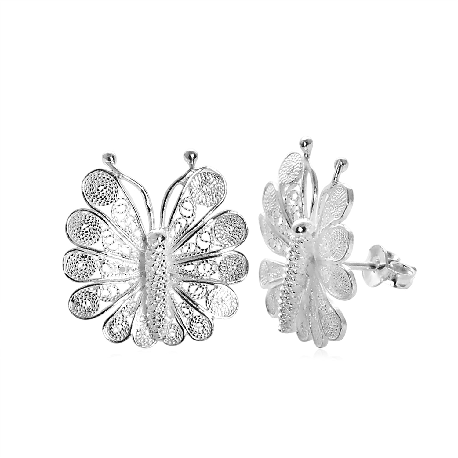 925 Silber Ohrringe 3,86g