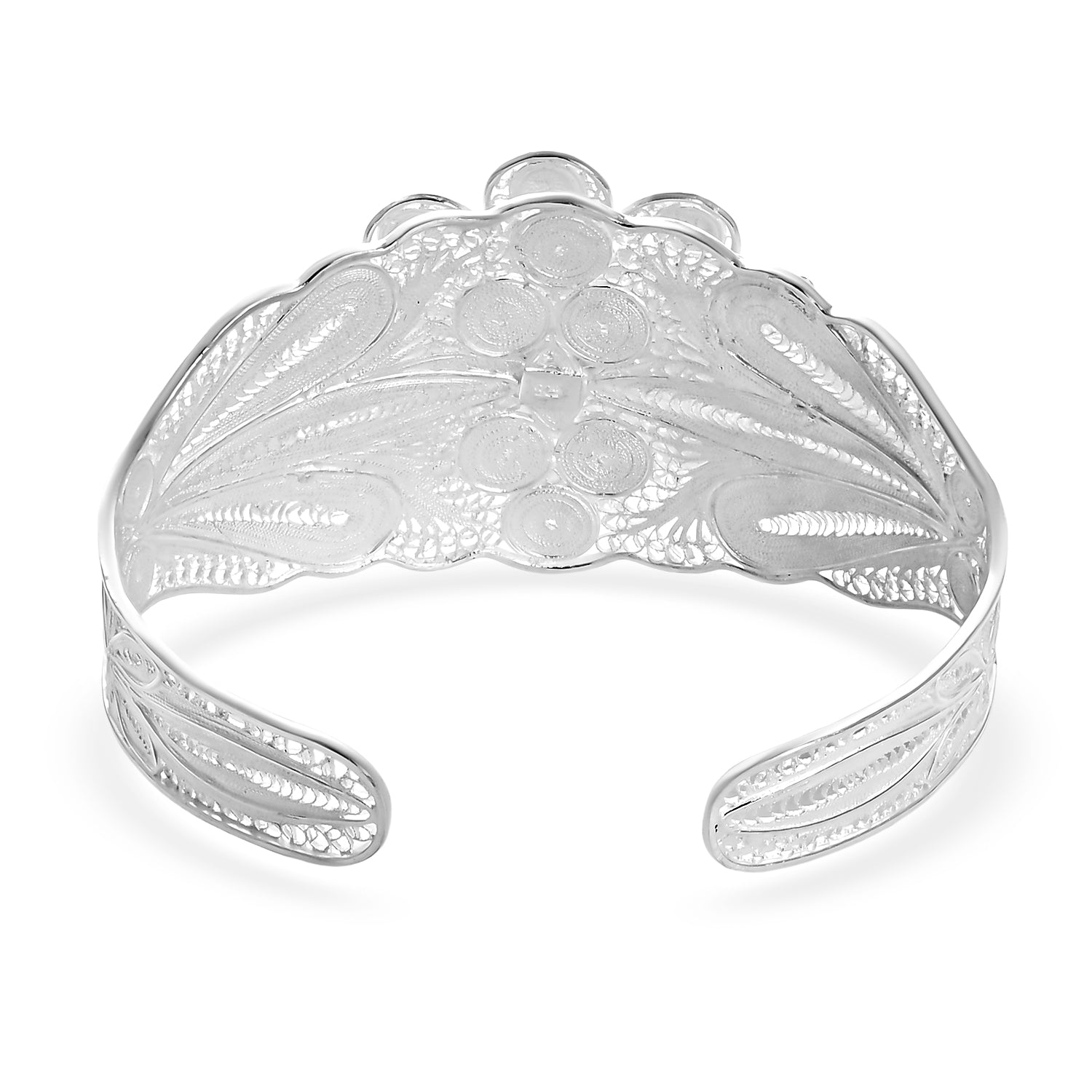 Royal Bali Tarakashi 925 Silber Armreif ca. 19 cm