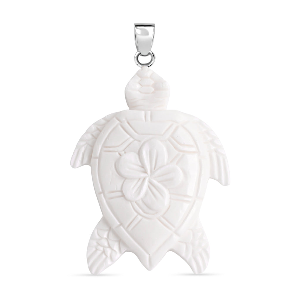 Royal Bali - Ox Bone Anhänger 925 Silber
