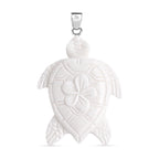 Royal Bali - Ox Bone Anhänger 925 Silber