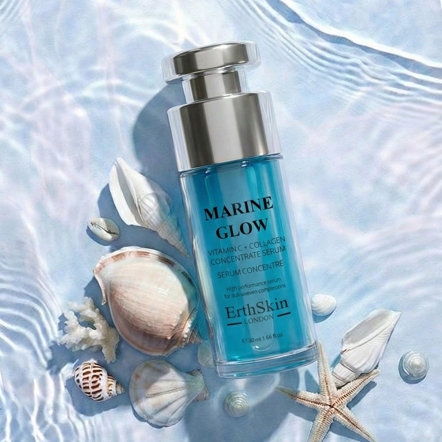 Marine Glow Vitamin C + Kollagen Konzentrat Serum