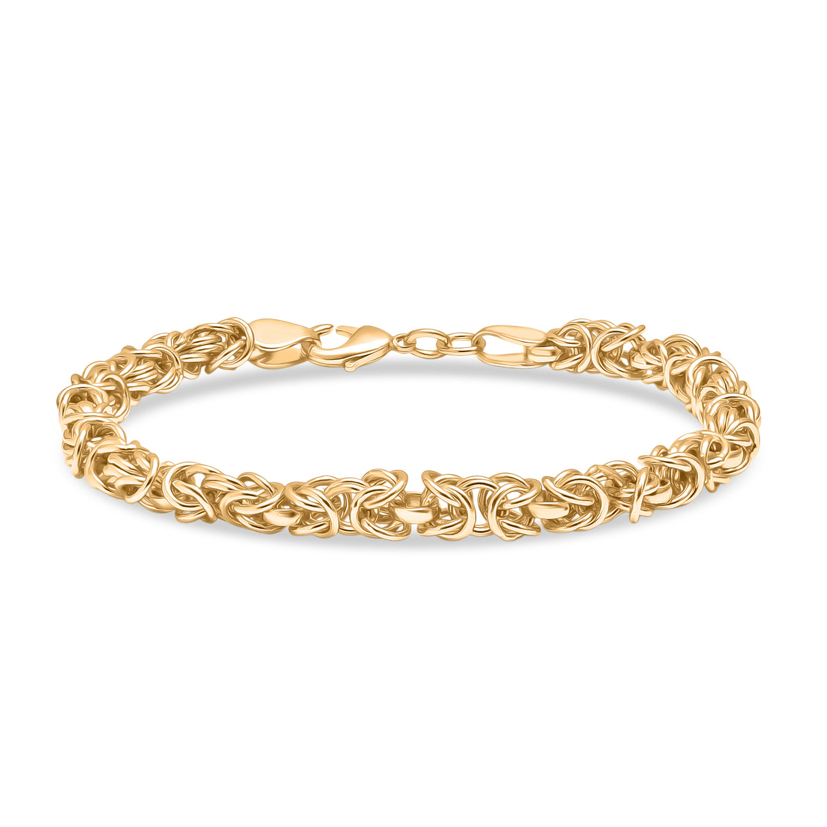 EVER TRUE Reine Bronze 750 Vergoldet Armband ca. 19 cm ca. 14,00g