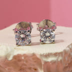 LUXURIANT DIAMOND - Lab Grown Diamant SI-GH Ohrringe 925 Silber rhodiniert ca. 0,50 ct.