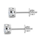 LUXURIANT DIAMOND - Lab Grown Diamant SI-GH Ohrringe 925 Silber rhodiniert ca. 0,50 ct.