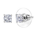 D'Joy Strontiumtitanat Ohrringe 925 Silber Rhodiniert ca. 1.80 ct