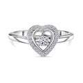 LUXURIANT DIAMOND - Lab Grown Diamant SI-GH Ring 925 Silber Rhodiniert (Größe 16.00) ca. 0,25 ct
