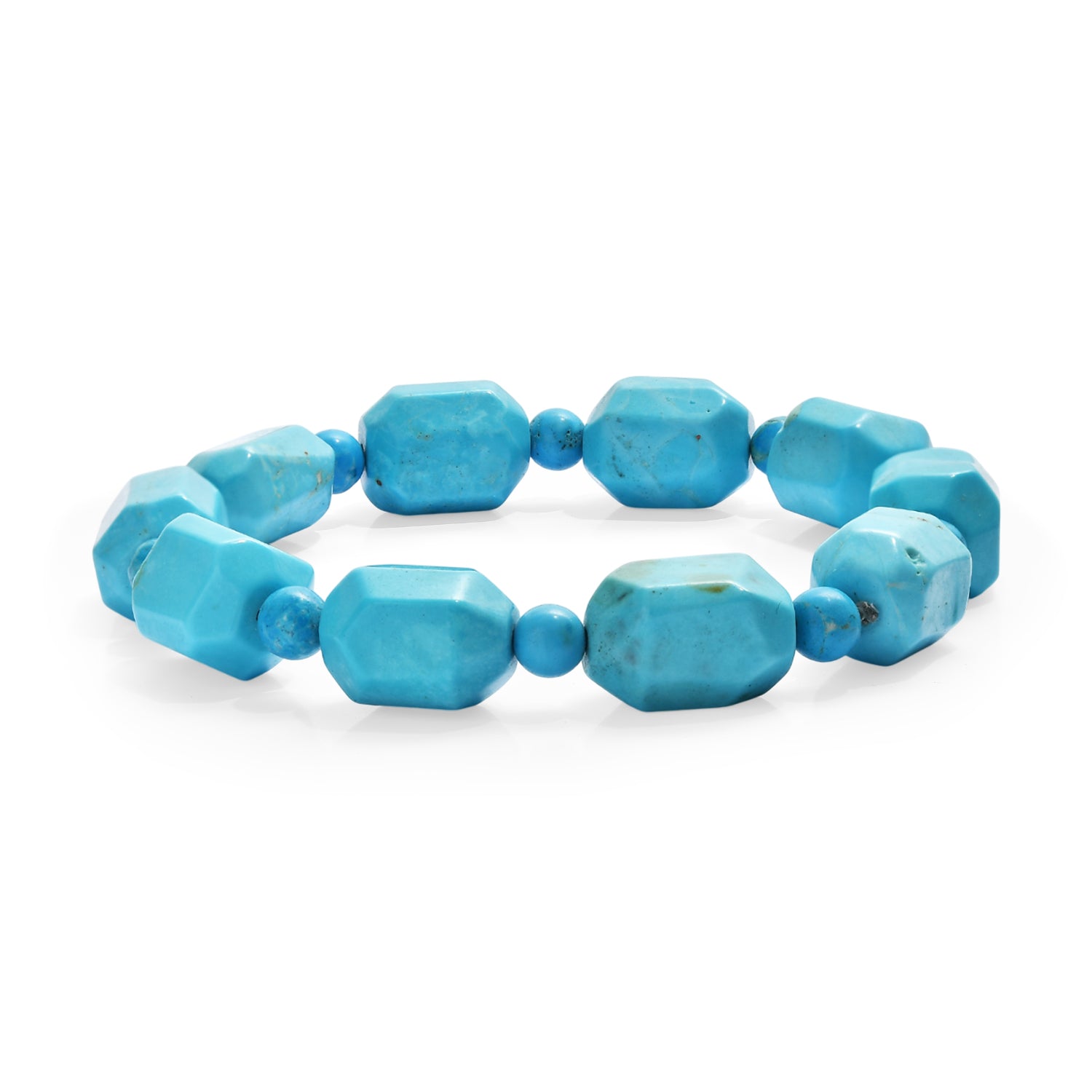 Magnesit Armband Flexibel (ca. 19 cm) ca. 206.00 ct