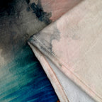 Digital print flannel blanket 240gsm flannel, 100% polyester (150*200cm) One side digital print, one side white color
