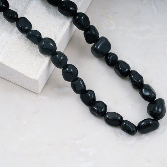 Glasachat Halskette 46 cm Reine Legierung ca. 37.84 ct